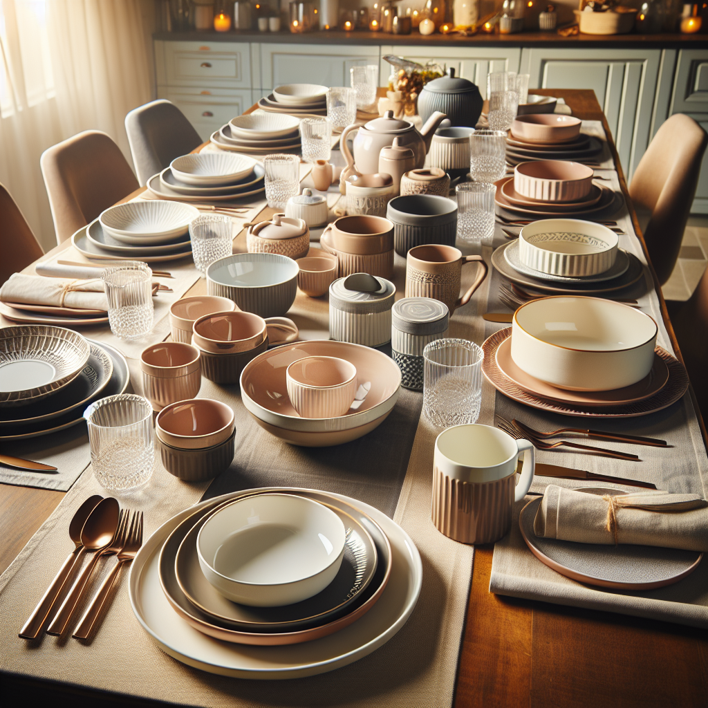 How Do I Choose The Right Size Of Dinnerware For My Home?